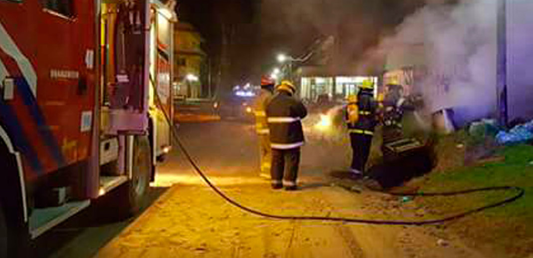 Noticias | Los bomberos acudieron a un incendio de basural y una ...